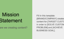 Content Strategy Template & Framework and slide