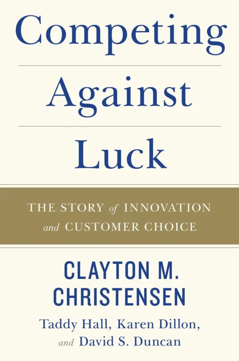 Competing Against Luck book cover