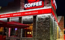 151-Coffee-front-night-lit-Roanoke-TX-location